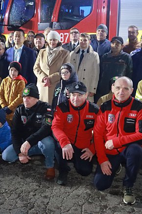 Fotorelacja: Powitanie nowego samochodu ratowniczo-gaśniczego w OSP Zawiercie-Bzów-841