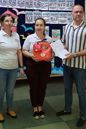 Fotorelacja: SP5 w Zawierciu ma AED – urządzenie, które ratuje życie-1328