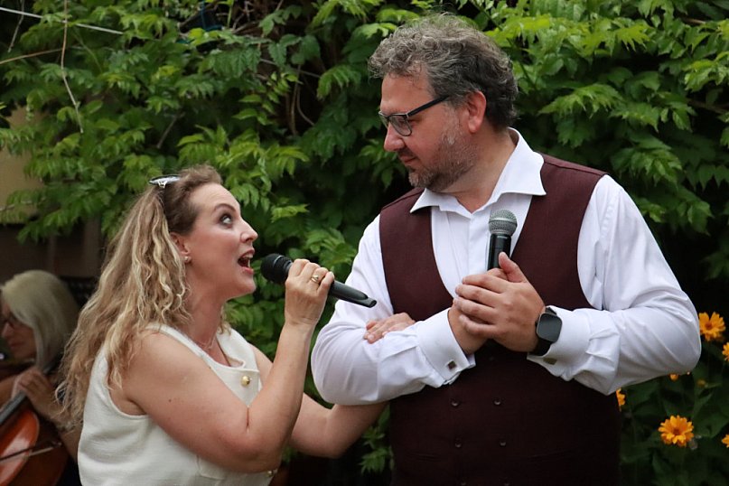 Fotorelacja II: Koncert Filharmonii Jurajskiej OPERETKA W OGRODZIE - Zawiercie