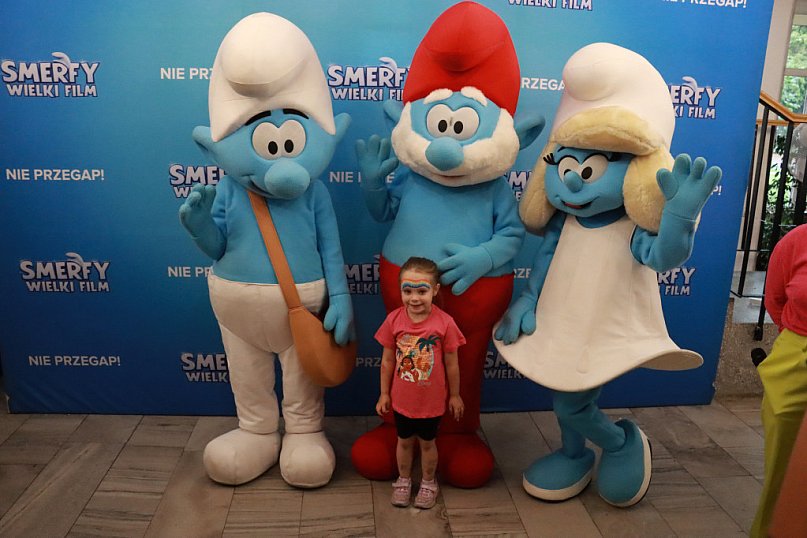 Fotorelacja: Smerfy w MOK Zawiercie