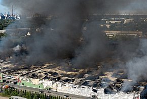 Osoba powiązana z podpaleniem hali przy Marywilskiej w Warszawie była zaangażowana-51695