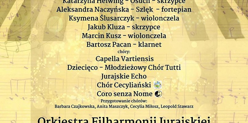 Artyści Miastu – 110 lat Zawiercia Filharmonia Jurajska zaprasza na koncert - 53300