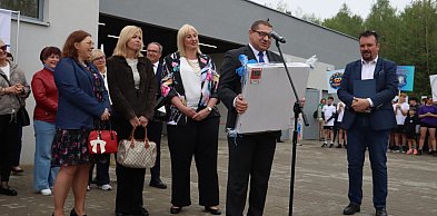 Fotorelacja: Uroczystość otwarcia stadionu miejskiego w Łazach po rewitalizacji
