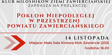 Pokłon Niepodległej w Zawierciu - Wyjątkowa prelekcja przed nami!-60836