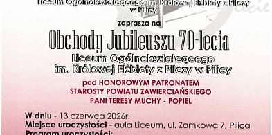 Jubileusz 70-lecia liceum w Pilicy - ZJAZD ABSOLWENTÓW