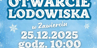 Świąteczna atrakcja dla mieszkańców – otwarcie lodowiska w Zawierciu-62872