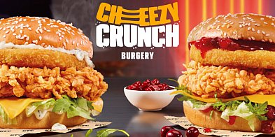 KFC rozgrzewa tej zimy. Poznaj Cheese Crunch Burgers-63127
