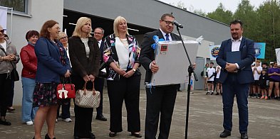 Fotorelacja: Uroczystość otwarcia stadionu miejskiego w Łazach po rewitalizacji