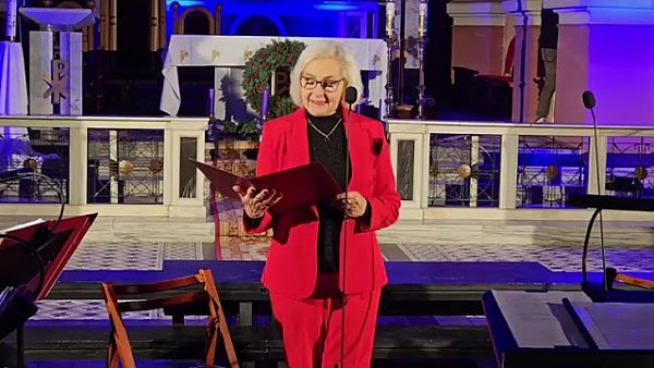 Koncert Zespółu Pieśni i Tańca "Śląsk" im. Stanisława Hadyny w Koziegłówkach.