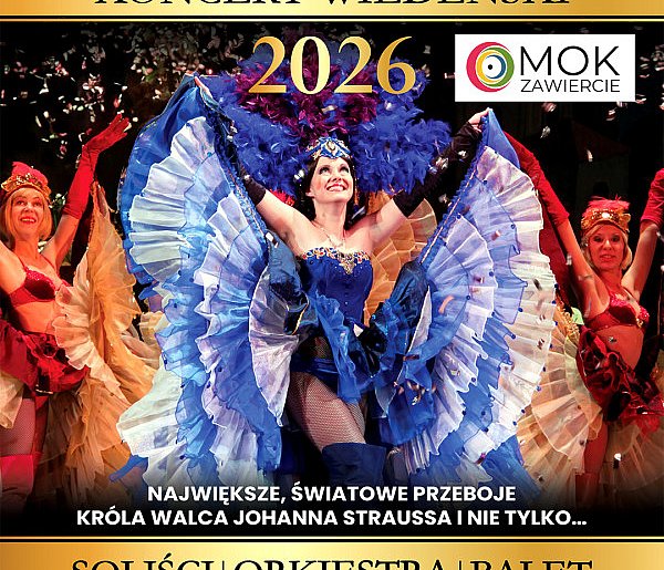 „NOWOROCZNA GALA – Koncert Wiedeński” – już 13 stycznia w Miejskim Ośrodku Kultury-62334