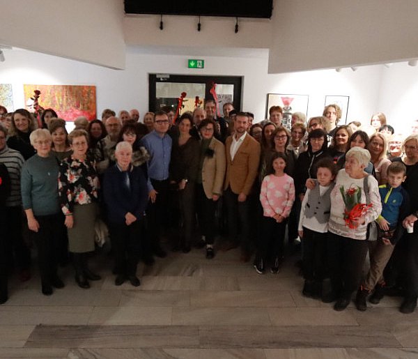 Fotorelacja: Wernisaż wystawy „Artyści na 110” w Zawierciu-62409