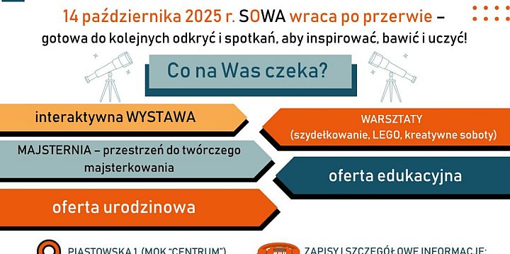 SOWA wraca do Zawiercia! Odkrywaj, twórz razem z nami!-59225