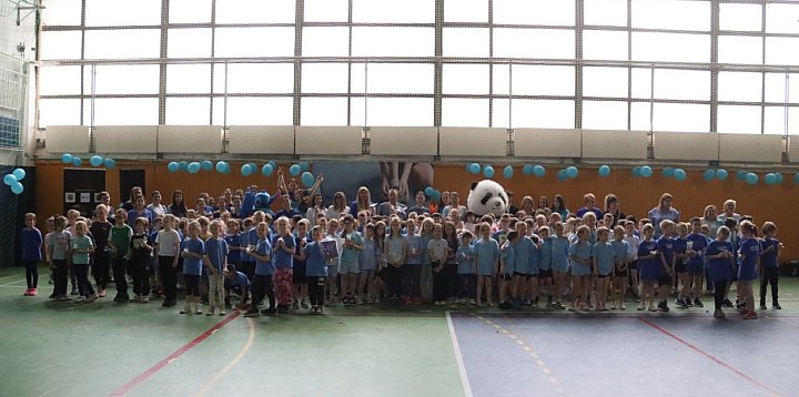 Fotorelacja II: Niebieskie Igrzyska  SP4 w Zawierciu