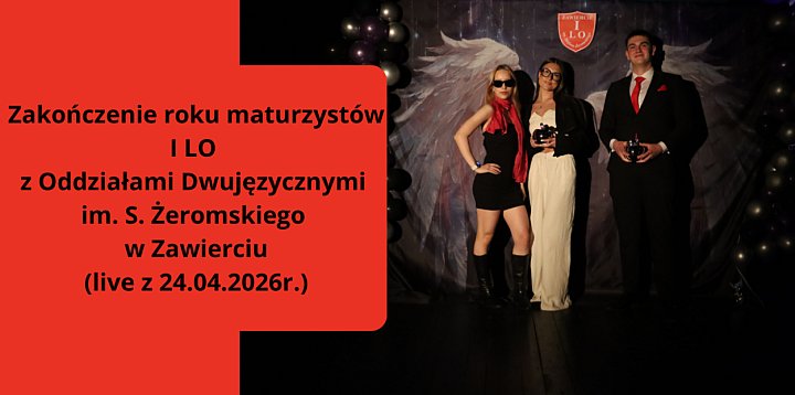Live z Zakończenia roku maturzystów I LO w Zawierciu