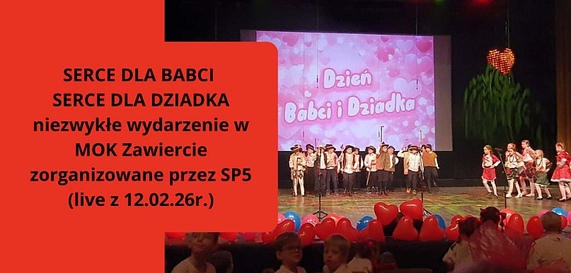 Kultura, która łączy pokolenia – wyjątkowy wieczór w MOK Zawiercie