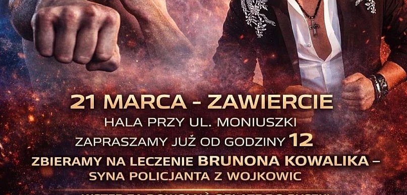 Artyści kontra Policja – wyjątkowe wydarzenie charytatywne w Zawierciu