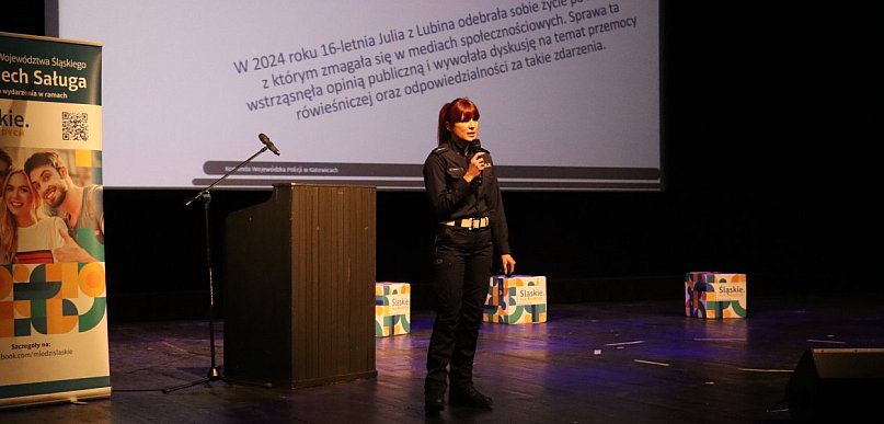 W RYTMIE BEZPIECZNYCH DRÓG w Zawierciu. Młodzi usłyszeli ważny przekaz!