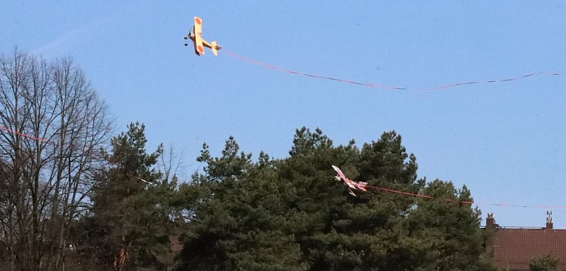 Fotorelacja: Bitwa powietrzna o Zawiercie