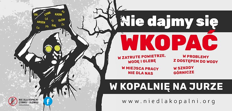 Kopalnia cynku i ołowiu wraca na Jurę. Mieszkańcy i samorządowcy mówią nie!
