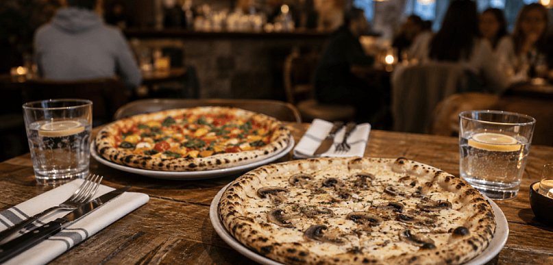 Pizza jako posiłek, który zbliża rodzinę i przyjaciół
