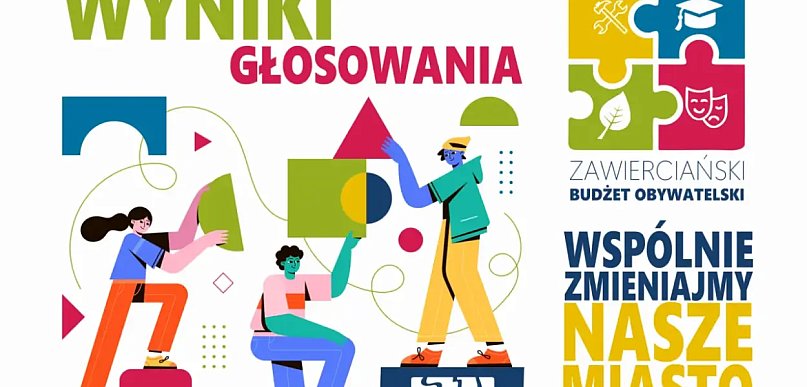 Mieszkańcy wybrali projekty do realizacji. Wyniki Budżetu Obywatelskiego Zawiercia