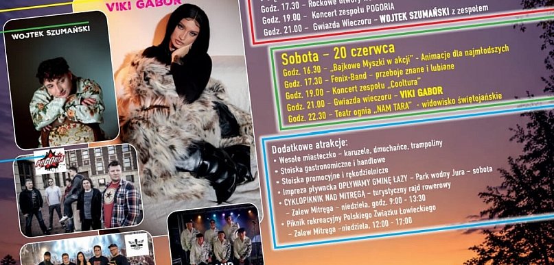 Święto Kupały – Dni Łaz 2026. Przed nami dwa dni muzyki i zabawy.