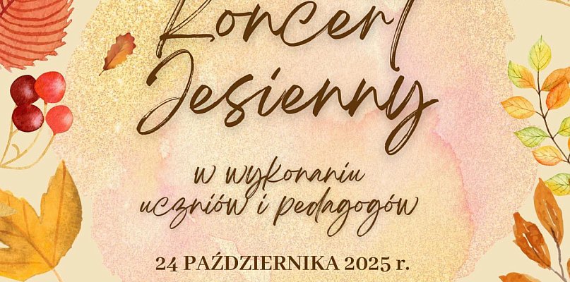Jesień w dźwiękach – zaproszenie na Koncert Jesienny Szkoły Muzycznej w Zawierciu - 59979