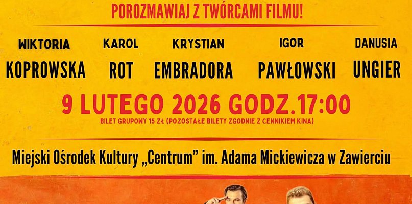Przedpremierowe filmowe wydarzenie w MOK Zawierciu