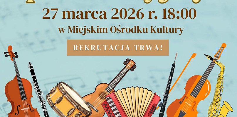 Muzyczna przygoda czeka! Szkoła Muzyczna I st. w Zawierciu ogłasza nabór!