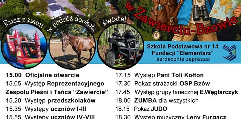 Holi party, pokazy i wspólna zabawa do wieczora. W Bzowie będzie festyn rodzinny