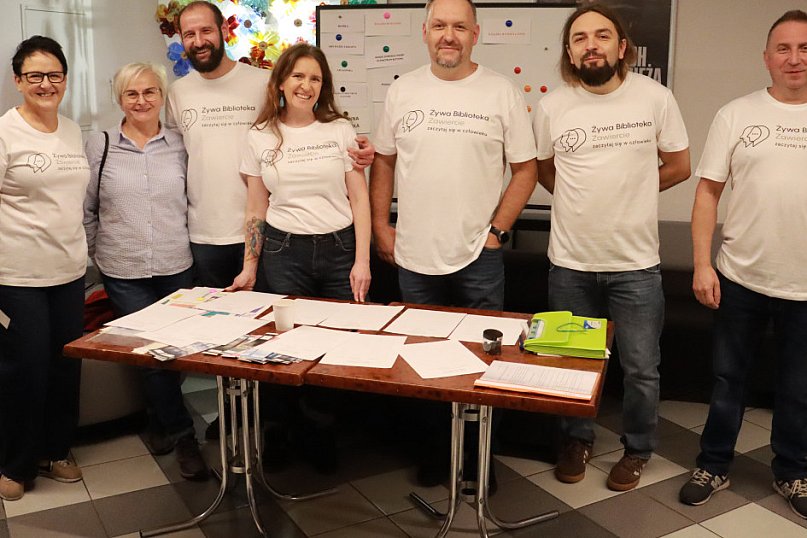 Fotorelacja: Żywa Biblioteka w Mok Zawiercie