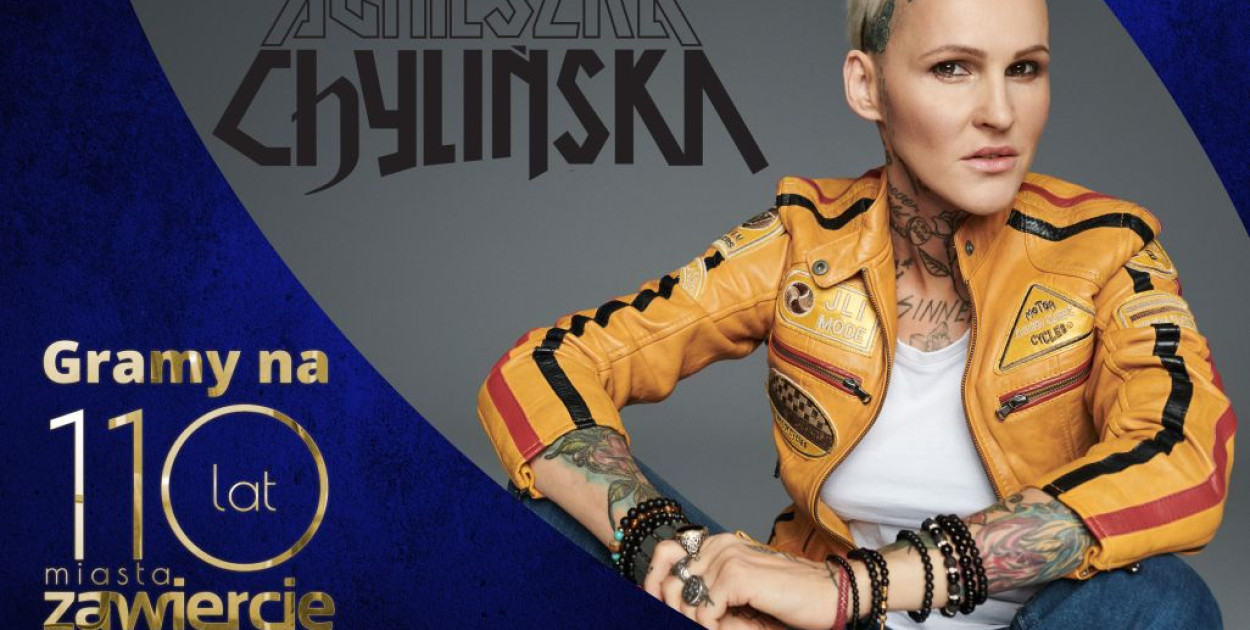 Agnieszka Chylińska gwiazdą Dni Zawiercia 2025! 110 lat Miasta!