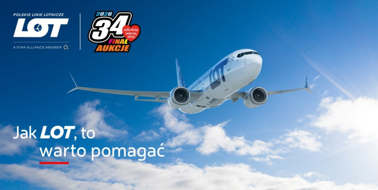 Przedmioty z historią lecą na WOŚP. LOT przekazuje unikatowe rzeczy na aukcje 34.