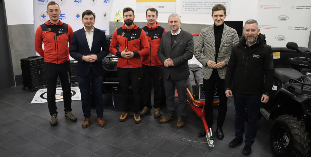 Nowoczesny sprzęt wzmacnia Jurajskich Ratowników GOPR