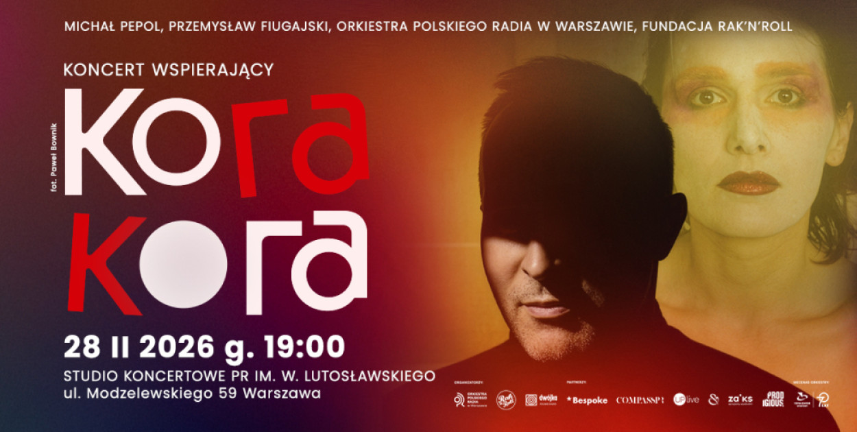 KORAKORA. Koncert wspierający - wspólny projekt Michała Pepola, Przemysława Fiugaj