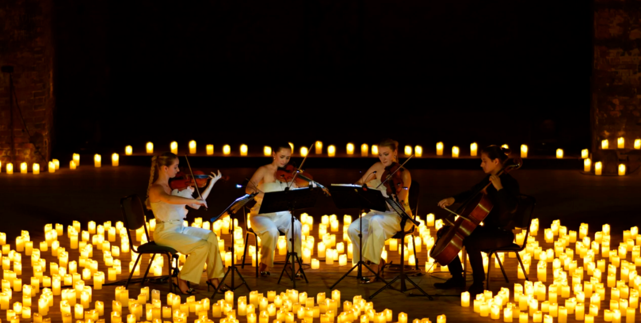 Koncerty w nastrojowej oprawie świec